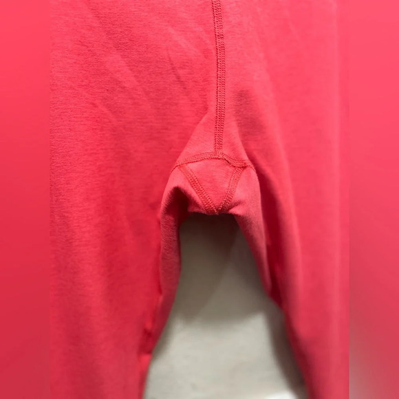 Beyond Yoga High Waisted 7/8 Bright Persimmon Heather Leggings 2X - Picture 4 of 6